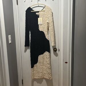 New MARA HOFFMAN Amy popcorn dress
